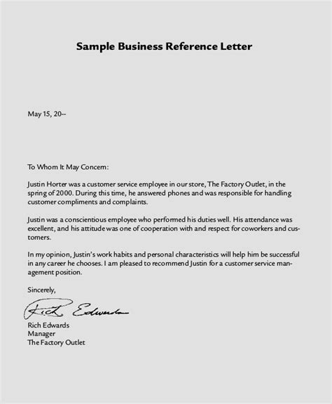 Free 7 Sample Business Letter Templates In Ms Word Pdf