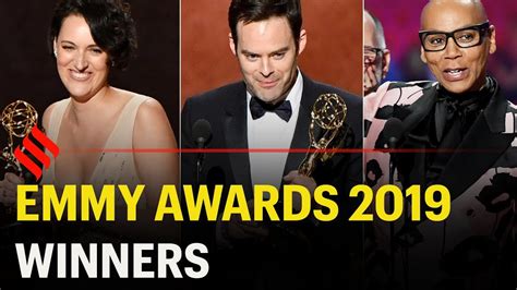 Who Won What At Emmy Awards 2019 Complete List Of Winners Youtube