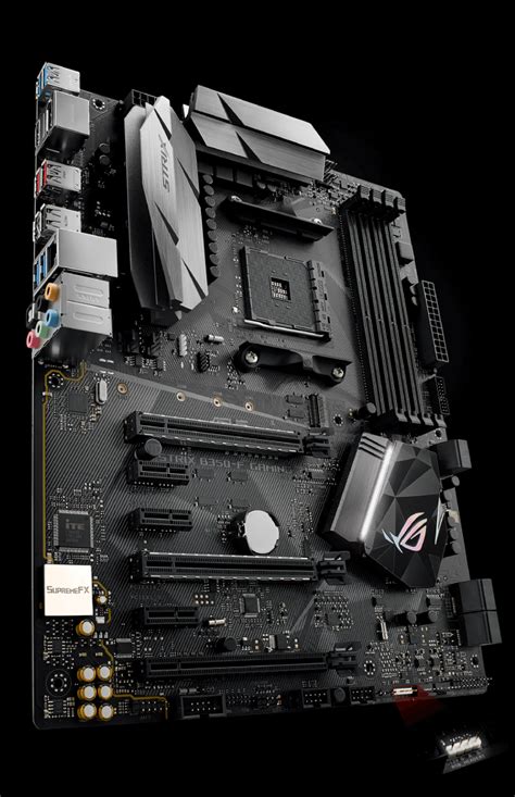 Asus brings an overclockable rog strix board to amd's budget b350 chipset for just £120. ROG STRIX B350-F GAMING | Motherboards | ASUS Global