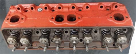 66 Chevy Fuelie Cylinder Head 0298911 76cc Chamber Rare Remanufactured