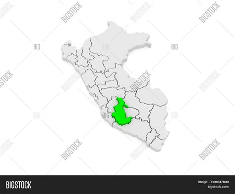 Map Ayacucho Peru 3d Image And Photo Free Trial Bigstock