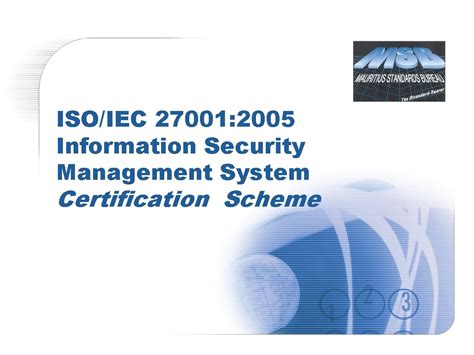 Isoiec 27001 2005 Information Security Management System Certification