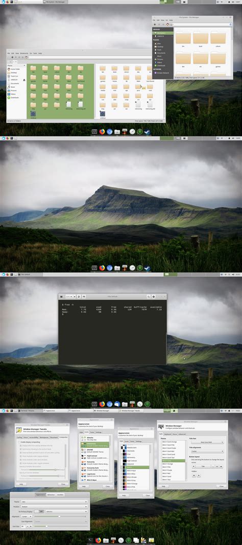 Xfce Linux Mint Xfce With Plank And Elementary Os Icons