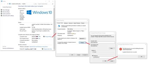 Any simplified directions would help. networking - Windows 10: Change my computer name(s ...