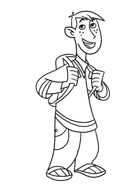 Kim Possible Coloring Pages Printable For Free Download