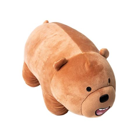 Miniso We Bare Bears Plush Toy Grizzly Stuffed Animal Plushies Soft