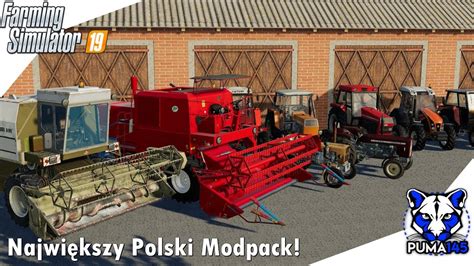 Najwi Kszy Polski Modpack Ponad Maszyn Farming Simulator Youtube