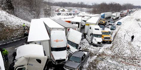 At Least 10 Injured In 30 Plus Car Pileup On Indiana Interstate Fox News