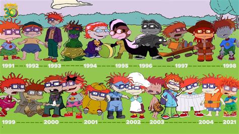30 Years Of Rugrats 30 Years Of Chuckie Rrugrats