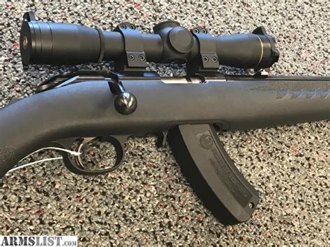 armslist for sale ruger american 22lr bolt action rifle with leupold fx i 4x28mm scope