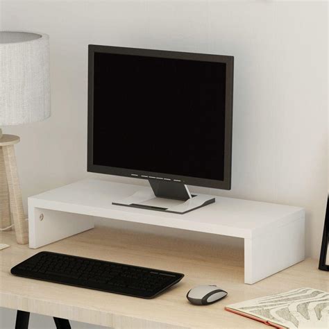 Tvmonitor Stand 60x235x12cm White Complete Storage Solutions