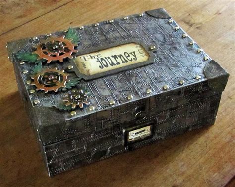 Artistic Craft Dabbler Steam Punk Upcycled Box