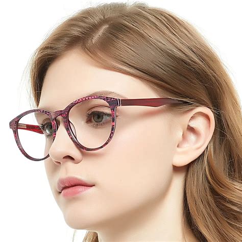 Glasses Frame Women Optical Brand Designer Vintage Full Rimoptical Acetate Spectacles Eyewear