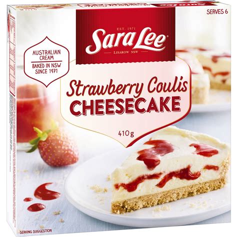 Sara Lee Strawberry Cheesecake 410g Online Home Delivery Grove Online
