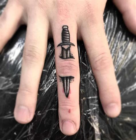 77 Cool Small Finger Tattoo Ideas [2024 Inspiration Guide] Hand Tattoos For Guys Tattoos For