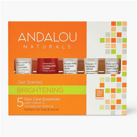 Buy Andalou Brightening Get Started 5 Piece Kit Online Only Online At