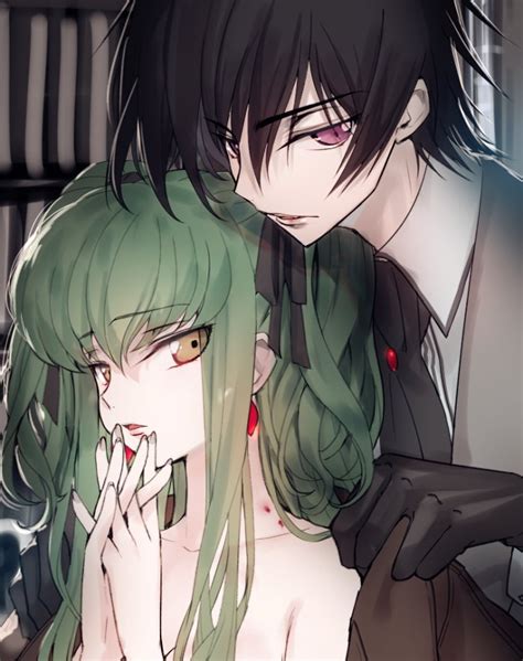 Cc And Lelouch Lamperouge Code Geass Drawn By Creayus