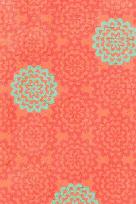 Our modern blue colored wallpaper collection represents the many shades and hues of blue, from aqua, opal, and cerulean, to periwinkle, denim, navy and midnight. Teal and Coral Wallpapers - WallpaperSafari