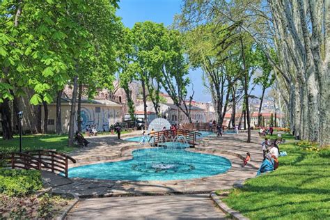 Gulhane Park Is A Historical Urban Park In Istanbul Stock Image Image