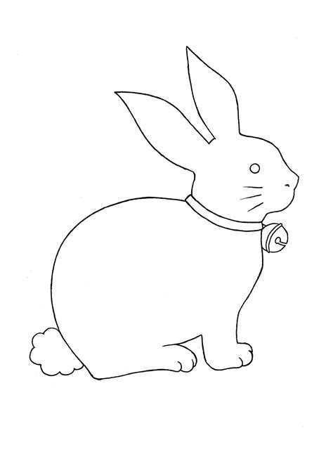 Bunny Stencil Printable