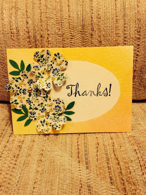 Simple Handmade Thank You Card Designs