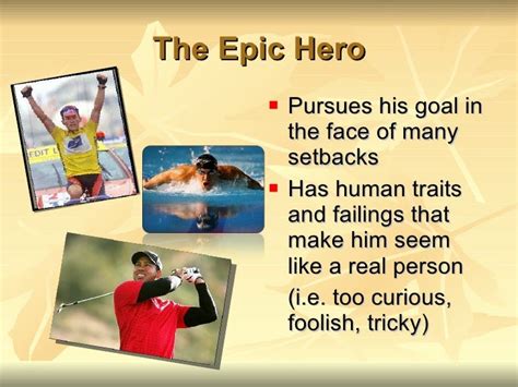 Elements Of The Epic And Epic Hero