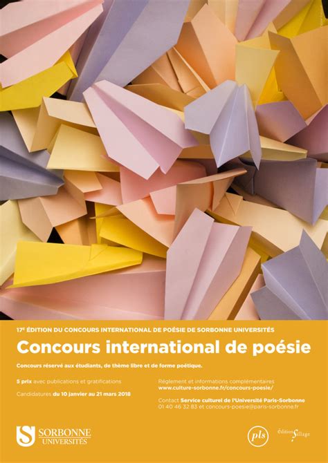 Concours étudiant International De Poésie Francophone 17e édition Auf