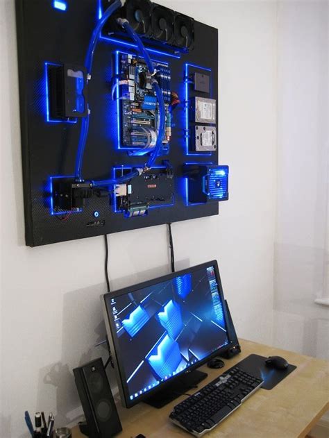 This Nicely Put Together Wall Mounted Pc Is Ultimately The Goal Of Many