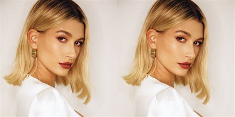 Hailey Bieber Reveals The Secrets Behind Her Beauty Routine Elle Canada