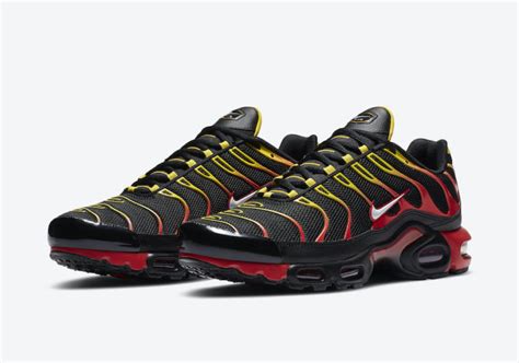 Nike Air Max Plus Black Red Yellow Cz9270 001 Release Date Info