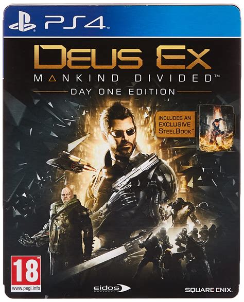 deus ex mankind divided steelbook only new new color