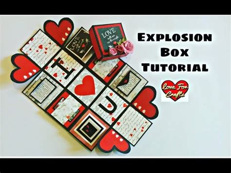 Explosion Box Tutorial How To Make Explosion Box