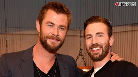 Chris Evans y Chris Hemsworth, el "pique" que se ha hecho ...
