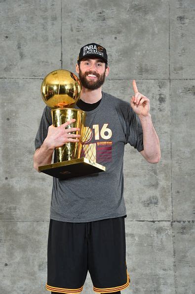Kevin Love Of The Cleveland Cavaliers Poses For A Portrait After