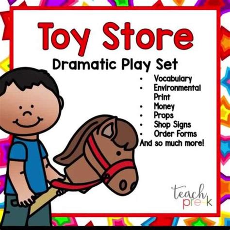 Toy Store Dramatic Play Center By Teach Prek Tpt