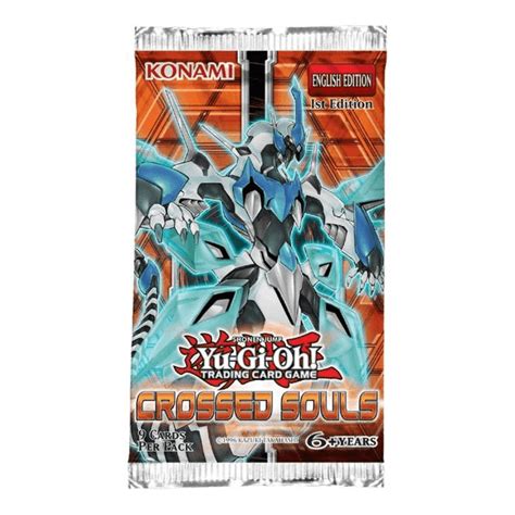 Yu Gi Oh Booster Pack 1st Edition Crossed Souls Chaos Cards