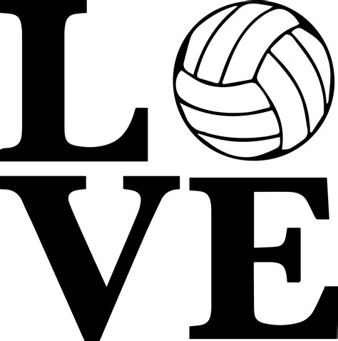 Free Love Volleyball Cliparts Download Free Love Volleyball Cliparts