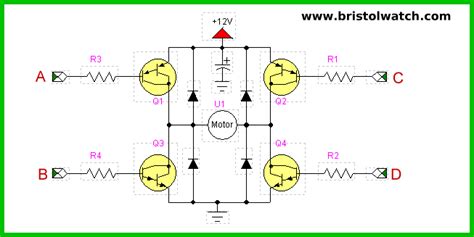 Npn Only Transistor H Bridge Circuits Demonstrandumerat