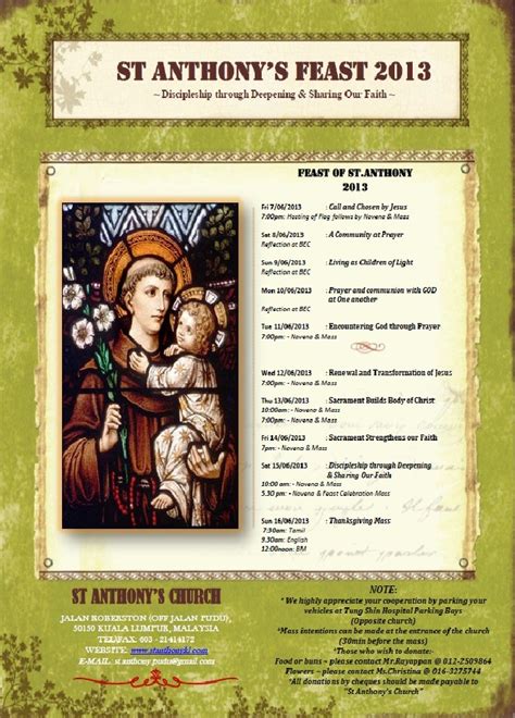 St anne ecumenical food pantry. Faithful Resources for all Christian: Saint Anthony's ...
