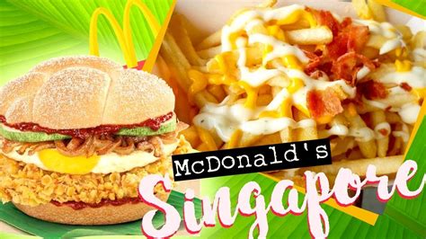 This opens in a new window. Trying McDonald's in Singapore!!! | Nasi Lemak Burger ...