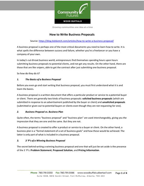 Business Proposal Letter Writing | Templates at allbusinesstemplates.com