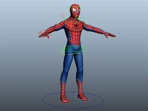 Spidey Rig 3d Model Maya Files Free Download Modeling 42493 On Cadnav