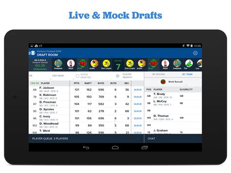 The official twitter page of sportsline fantasy. CBS Sports Fantasy - screenshot