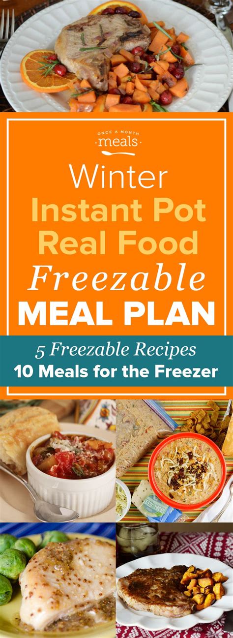 Lock the lid in place and close the seal valve. Winter Instant Pot Real Food Mini Menu Vol. 1 - Meal Plan ...