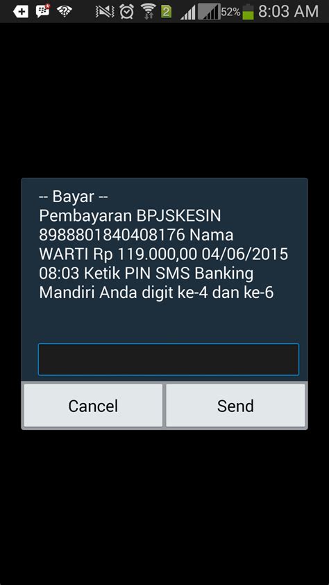 Tiga agen perisai terbaik itu di antaranya nurnaningsih taufik dari kabupaten gorontalo utara (gorut) sebagai terbaik i, abd kadir pakaya dari kabupaten bone bolango (bonebol) terbaik ii, dan suwanti danial dari kabupaten bone bolango (bonebol) sebagai terbaik iii. Bayar BPJS melalui Mobile Banking Mandiri Mudah dan Cepat