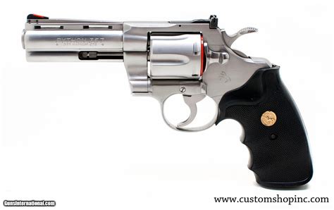 Colt Python 357 Mag 4 Inch Satin Stainless Steel Finish Like New