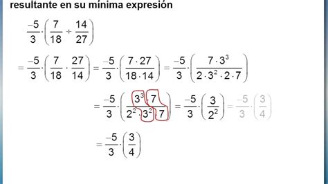 NÚmeros Racionales Operaciones Combinadas Multiplicación Y División