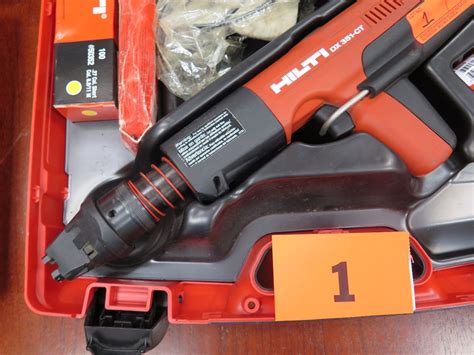 Hilti Dx 351 Ct Powder Actuated Fastening Tool Waccessories