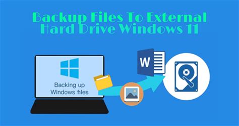 Windows 11 Backup Files To External Hard Drive In 3 Easy Ways