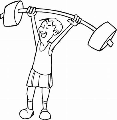 Exercise Coloring Pages Printable Exercises Preschoolers Health